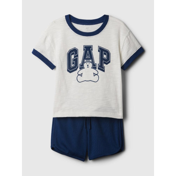 GAP - Baby souprava s logem - Bílá